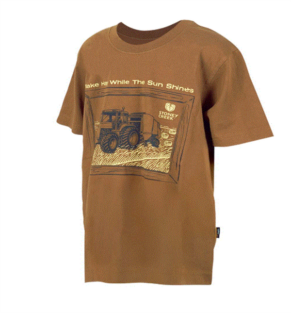 Stoney Creek Kids - Make Hay Tee - Rust
