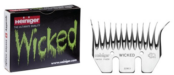 Heiniger Wicked Fine Wool Combs