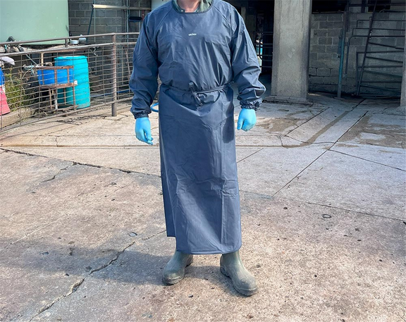 Oringi Poowong Dairy Smock Large Navy – Yolla Co-Op