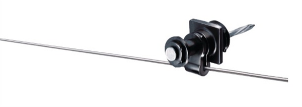 SR wood post nail on insulator with nail 25pk