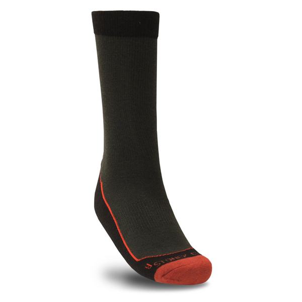 Stoney Creek Light Weight Crew Socks - Black - Small