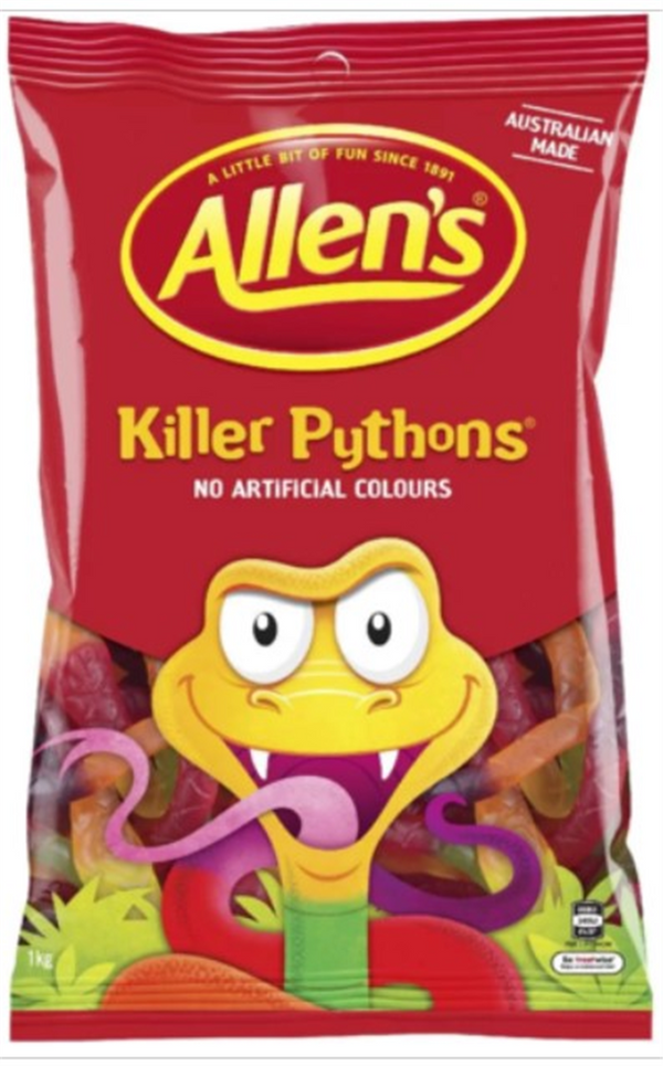 Killer Pythons 1Kg