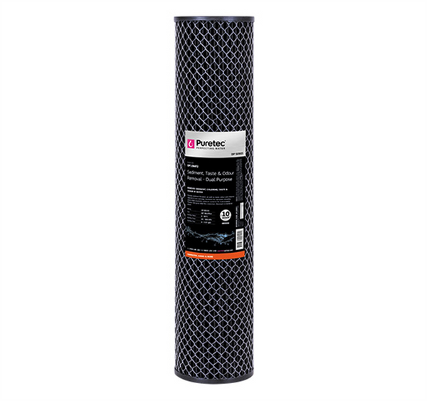 Filter - Puretec MaxiPlus Dual Purpose Carbon Cartridge - 20 inch