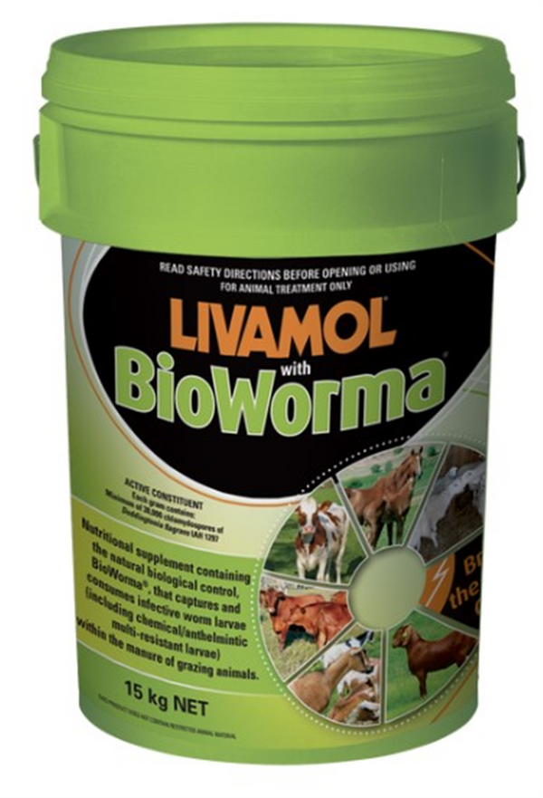 Livamol with BioWorma 15kg Pail