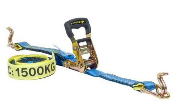 Ratchet & Strap Tie Down - 35mm x 6m - 1500kg