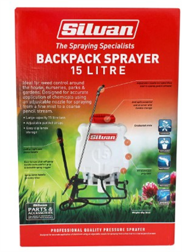Silvan 15ltr Backpack Sprayer