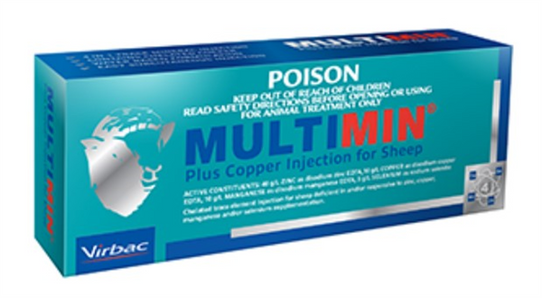 Virbac Multimin + Copper Inj Shp 500ml