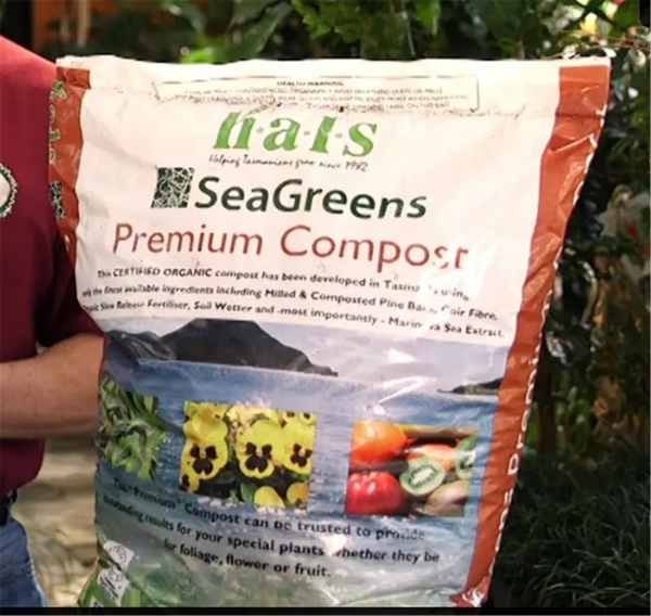 HALS Compost SeaGreens Premium 30ltr - Organic (CERT#TM 122)