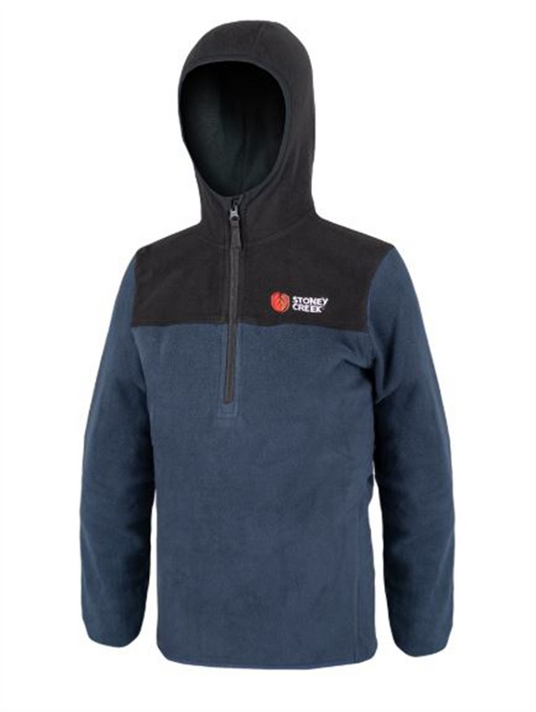 Stoney Creek Kids - Microplus Hoodie - Navy/Black