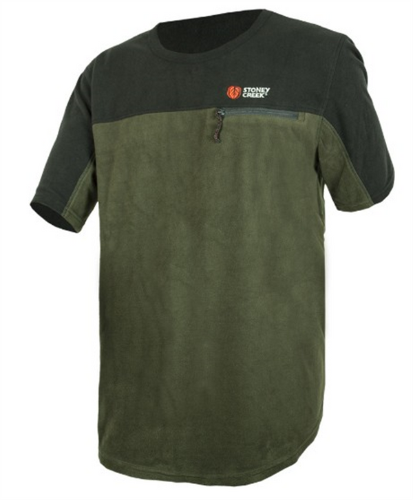 Stoney Creek Microplus Tee - Bayleaf/Black