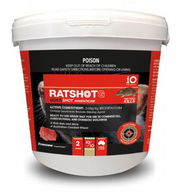 Ratshot QuickShot Grain 2kg RED