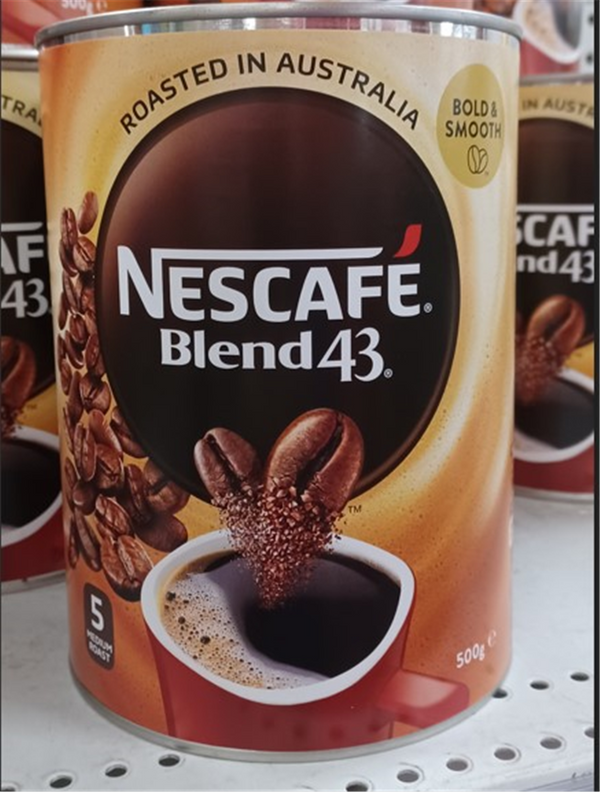Nescafe Blend 43 500g Coffee