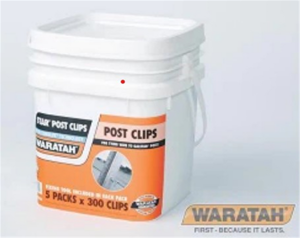 Waratah Steel Post Clips x 300