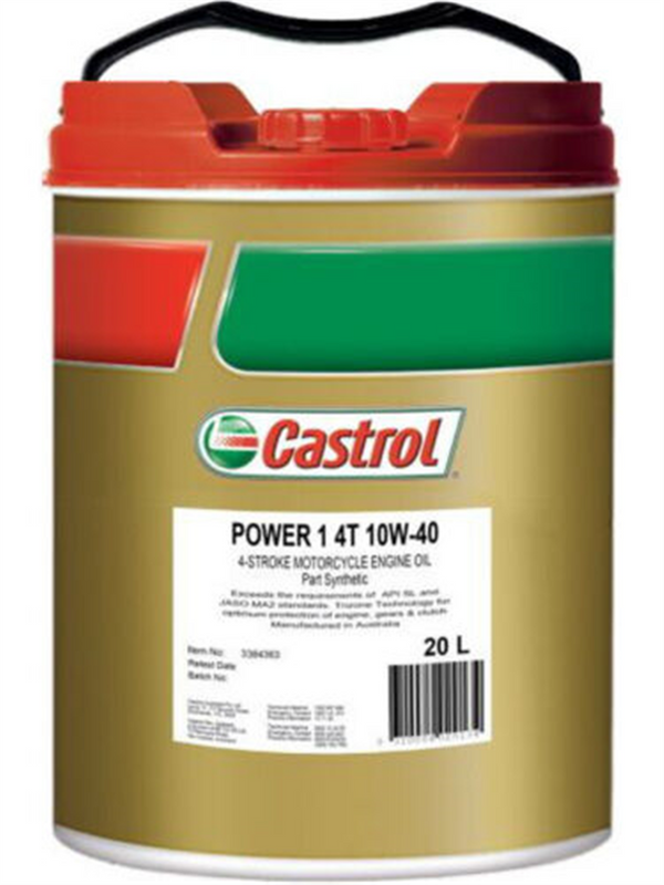 Castrol Power1  10W- 40 4T Oil  20ltr