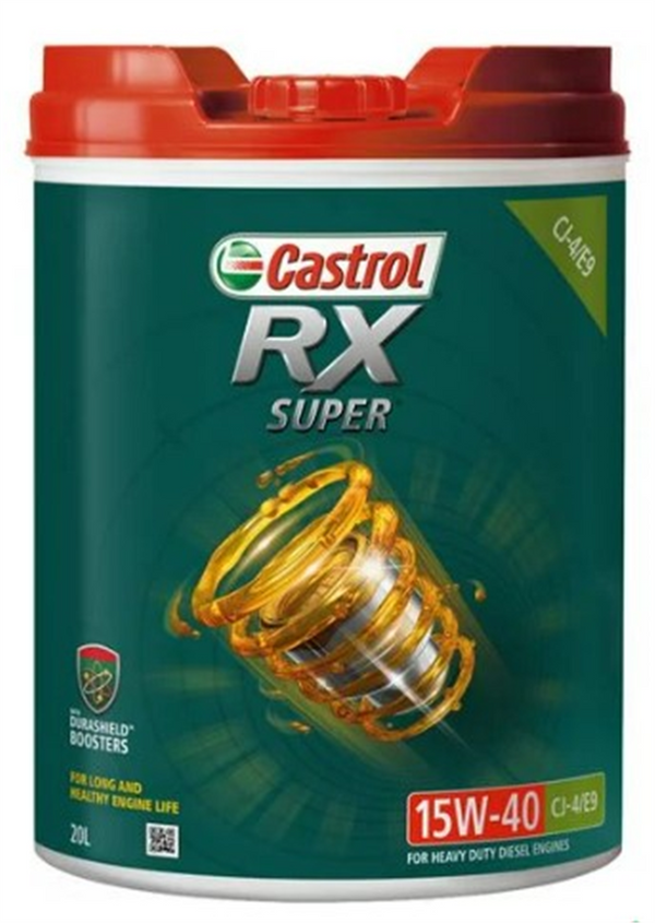 Castrol RX Super 15w40 CJ-4/E9 Oil 20ltr