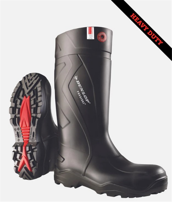 Gumboots Dunlop Purofort +  - Size 8 - J760933