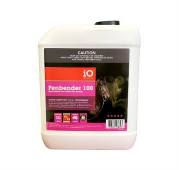 IO Fenbender 100 10ltr  -  ( Comparable to Panacur 100 )