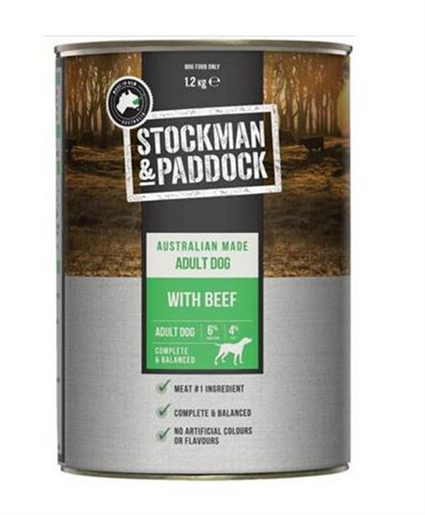 Dog Food - Stockman & Paddock Beef Loaf 12 x 700g