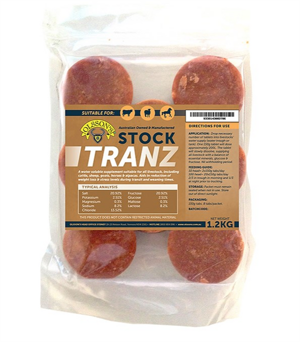 Olssons Stock Tranz 150g x 8 pk